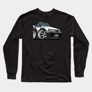 Toyota AE86 Hachi Roku Cartoon AutoArt78 Long Sleeve T-Shirt